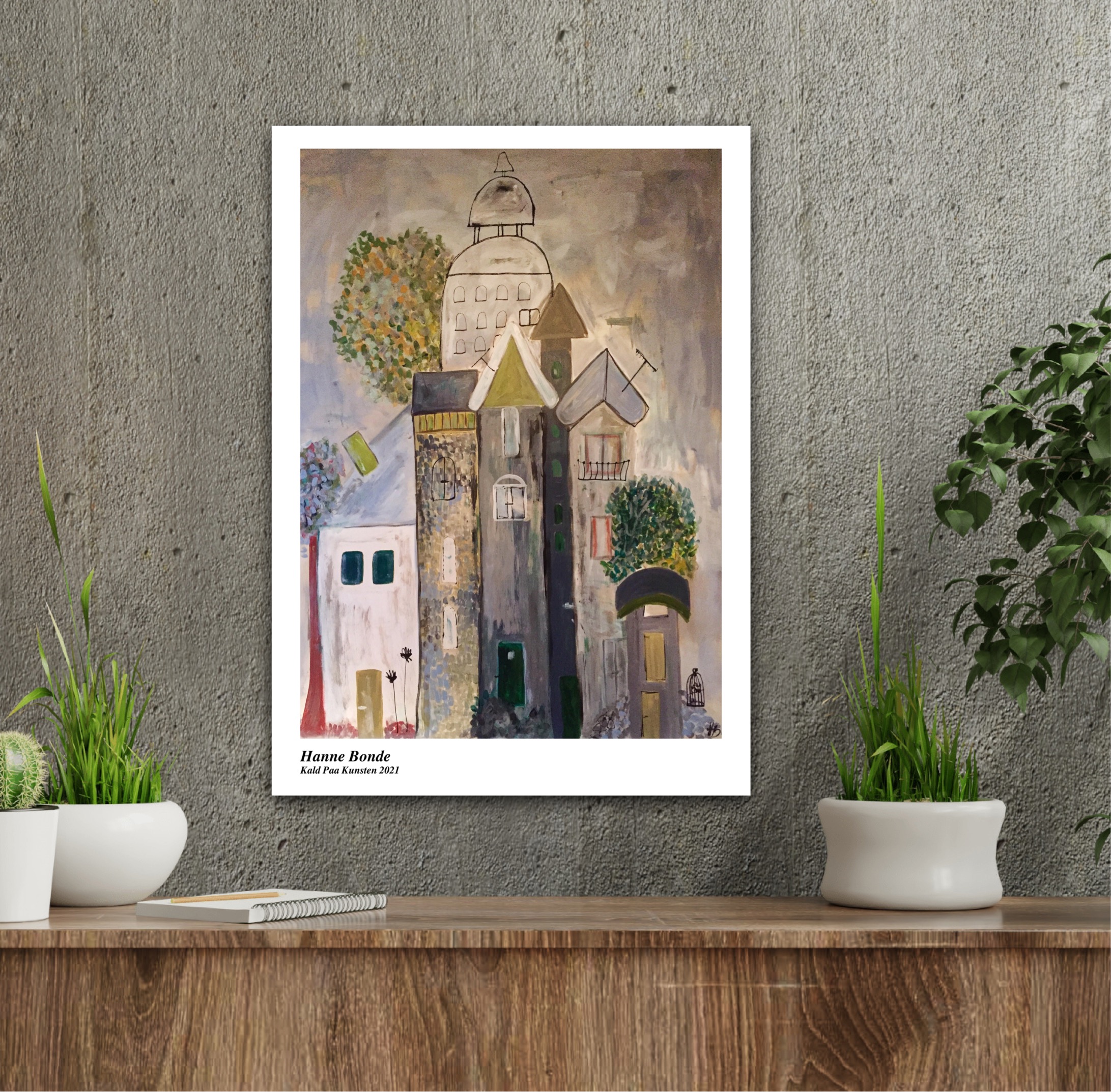 Original kunstplakat 49 - Billede 4