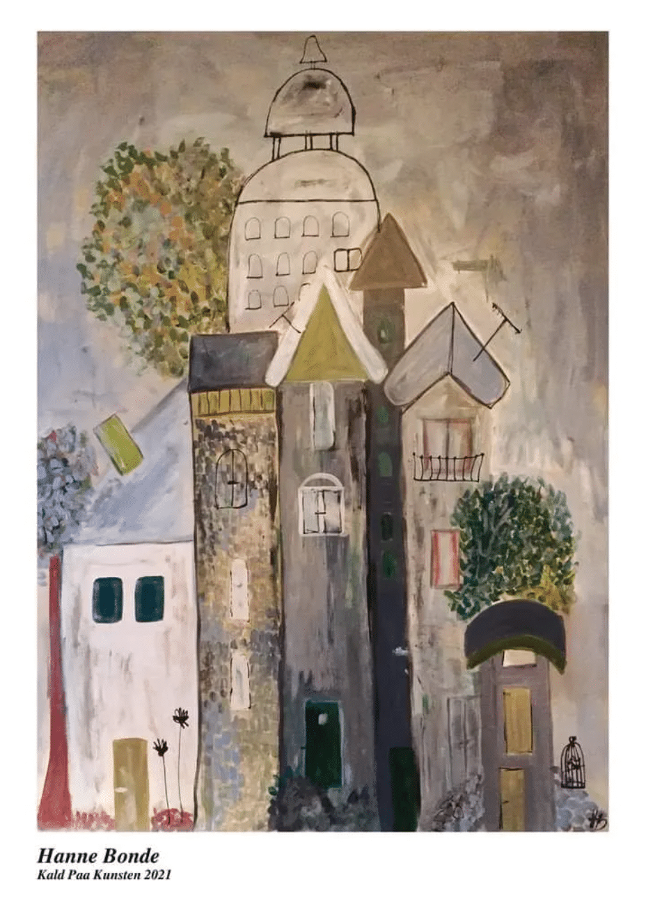 Original kunstplakat 49 50x70 Ege ramme