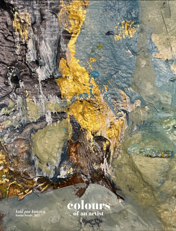 Lærredstryk - colours of an artist 1