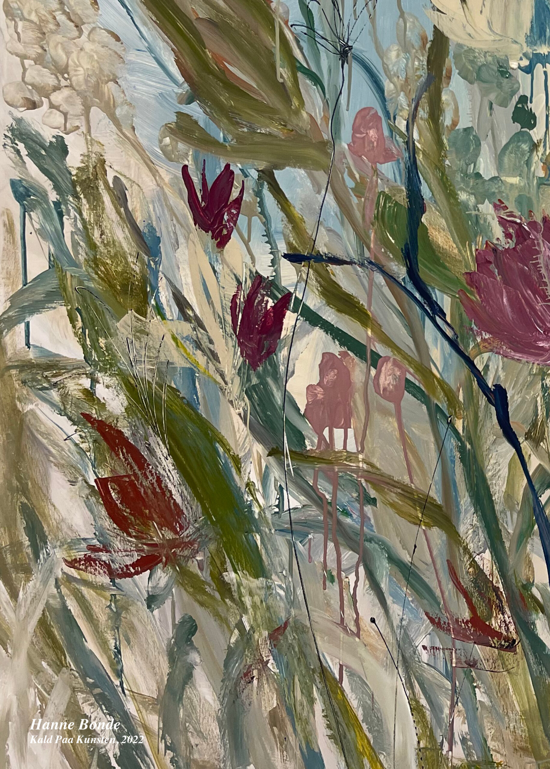 Original kunstplakat 80 Ingen ramme