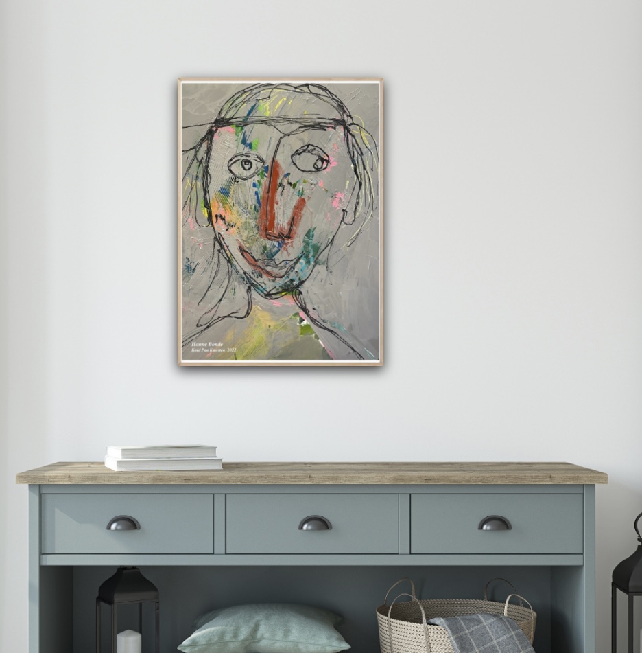 Original kunstplakat 89 - Billede 2