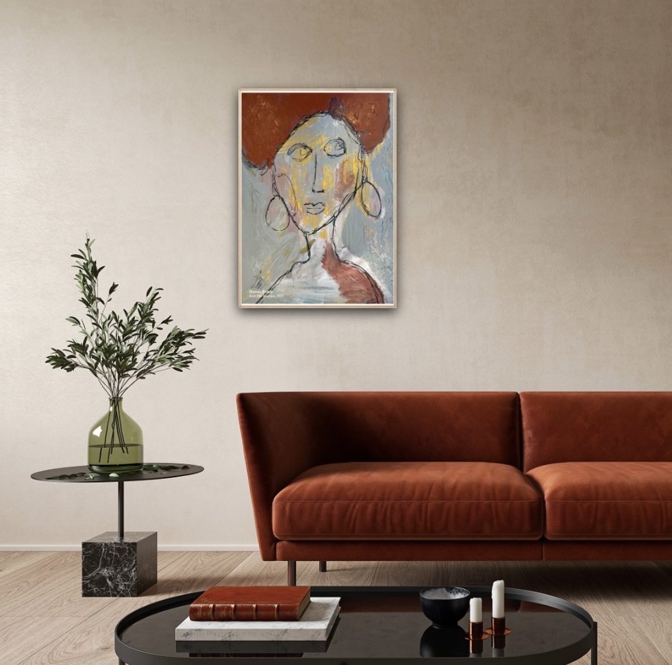 Original kunstplakat 86 - Billede 4