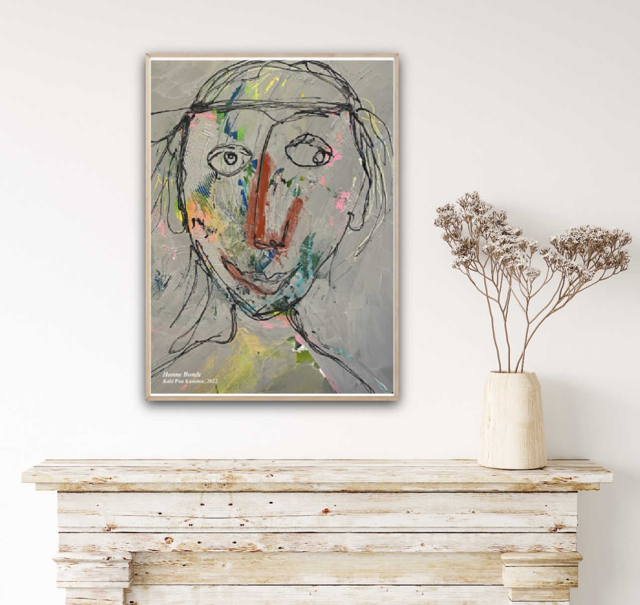 Original kunstplakat 89 - Billede 3