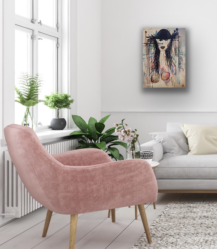 Original kunstplakat 47 - Billede 2