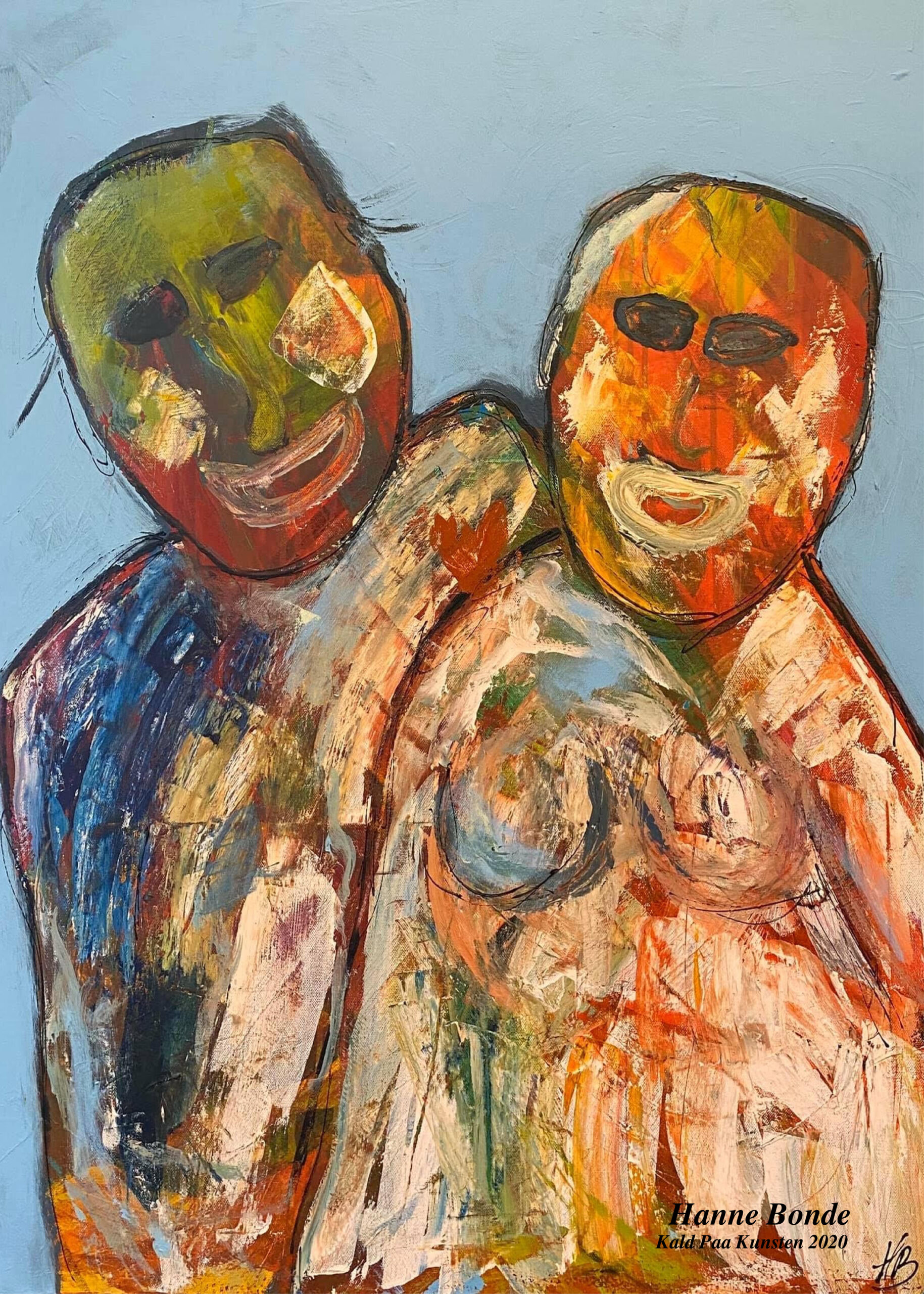 Original kunstplakat 34 50x70 Ege ramme