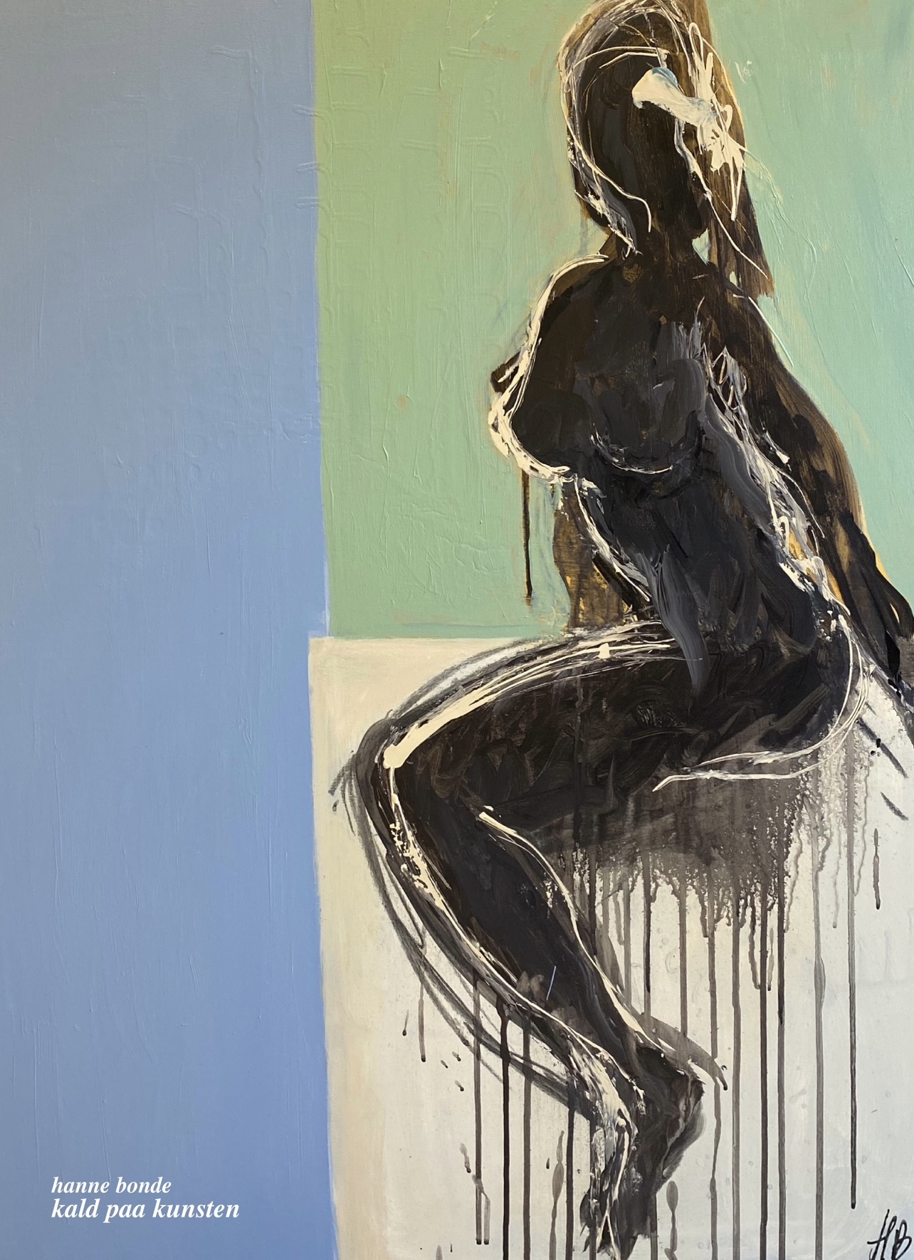 Original kunstplakat 111 Sort træramme
