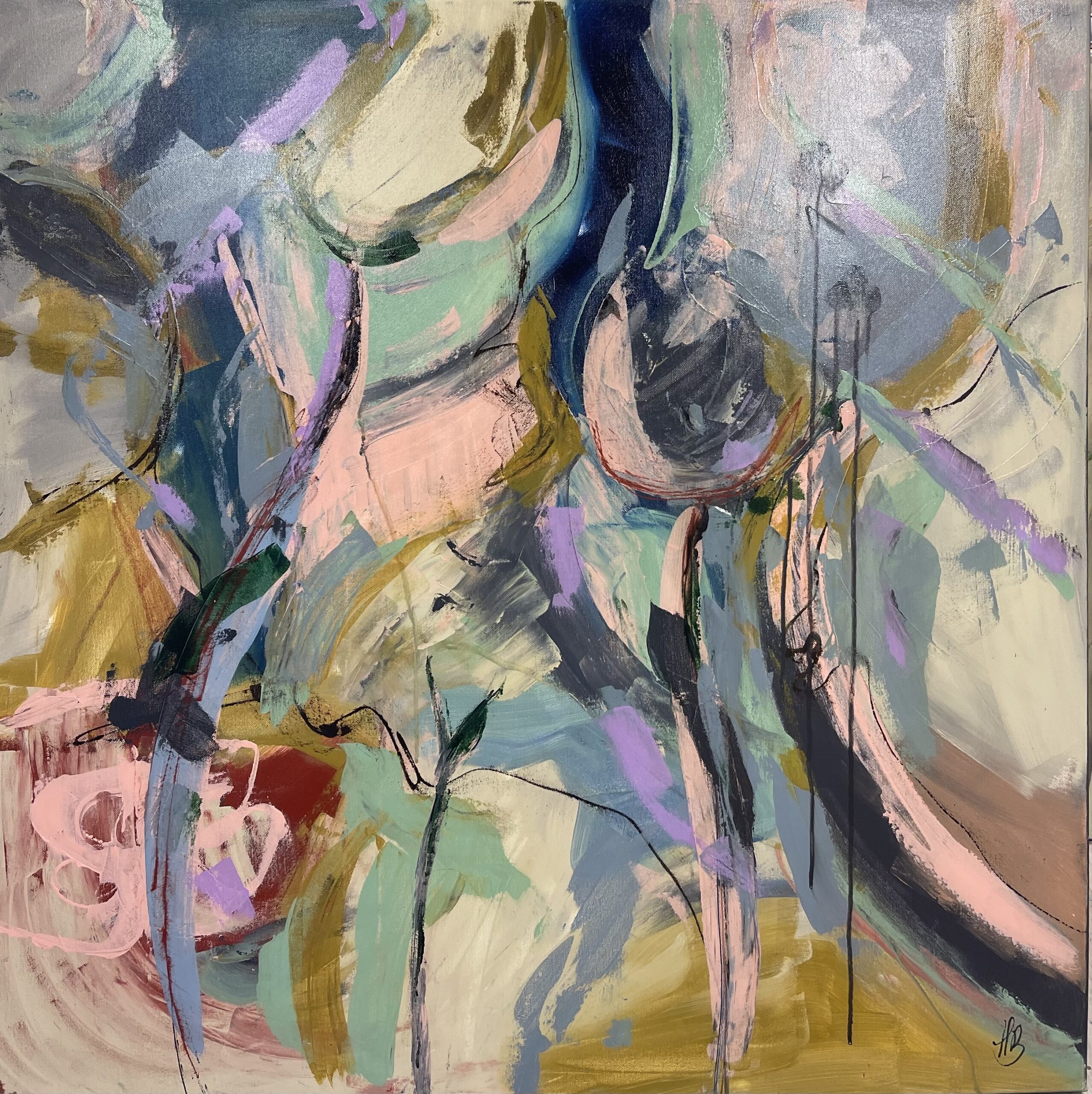 Abstract (100x100 cm)