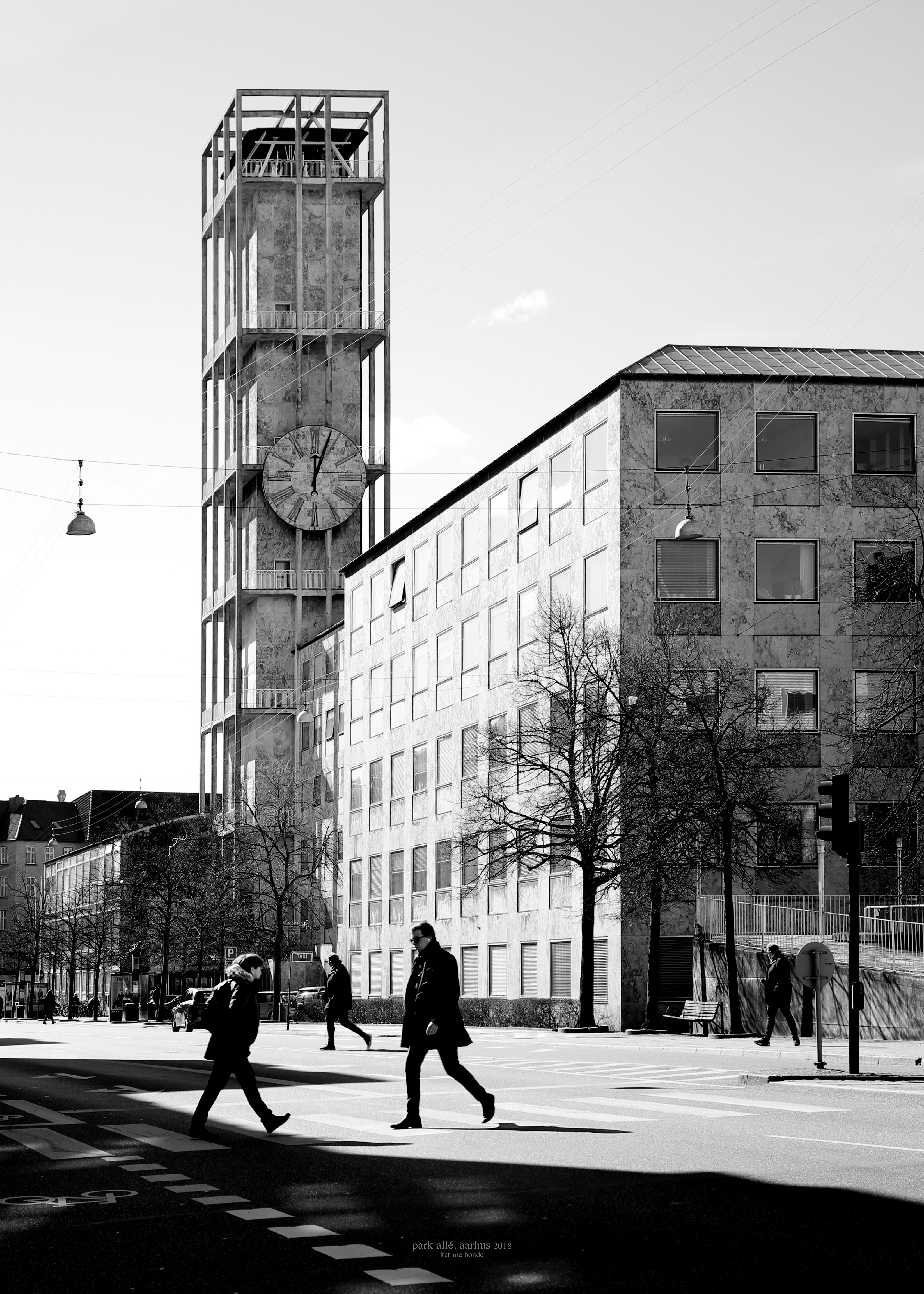 AARHUS Sort træramme