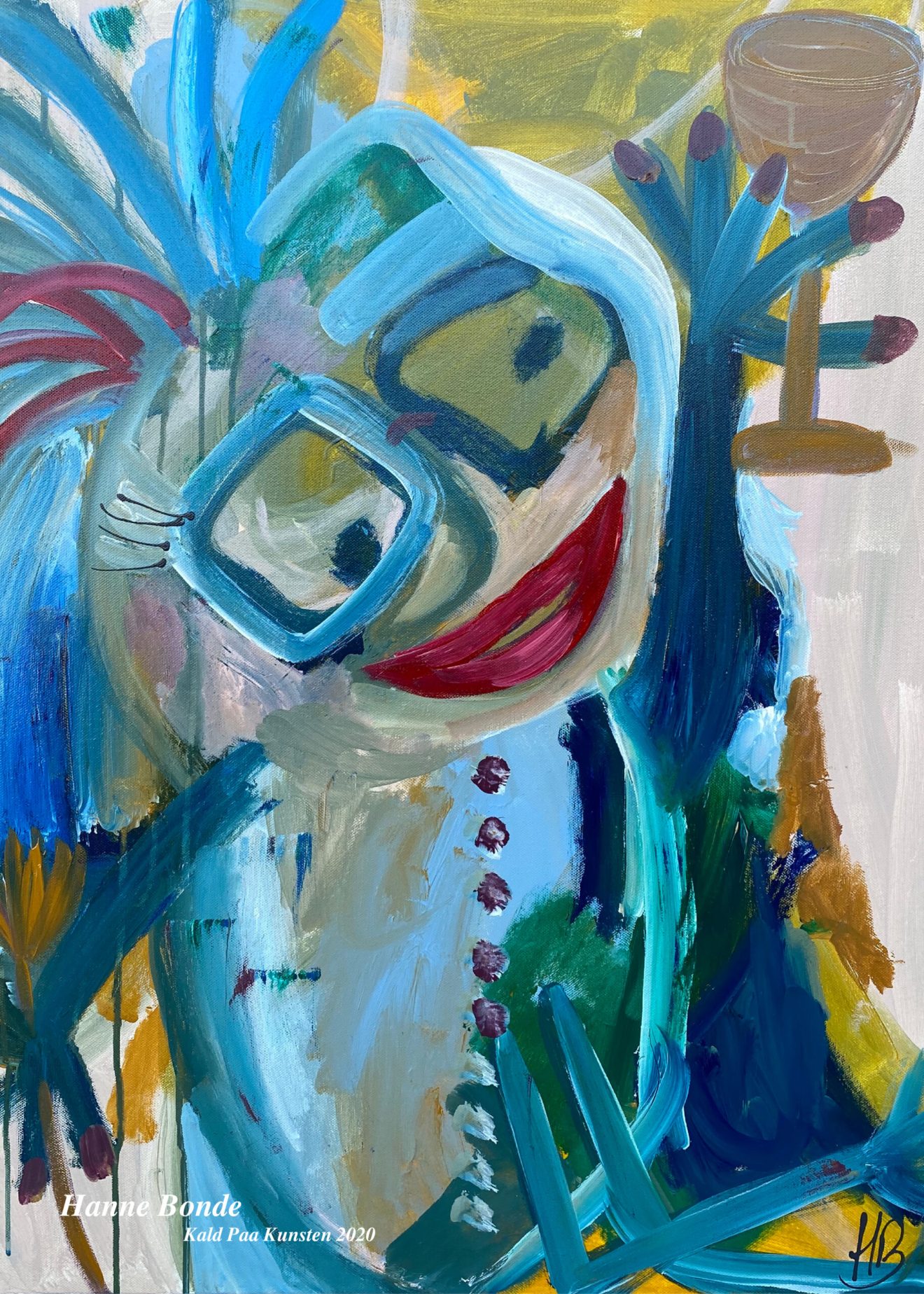 Original kunstplakat 26 Sort træramme