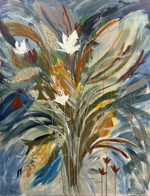 Wild garden ( 120x150 cm)