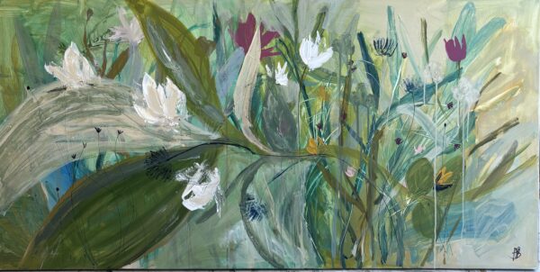 Bloom flow ( 140x70 cm )